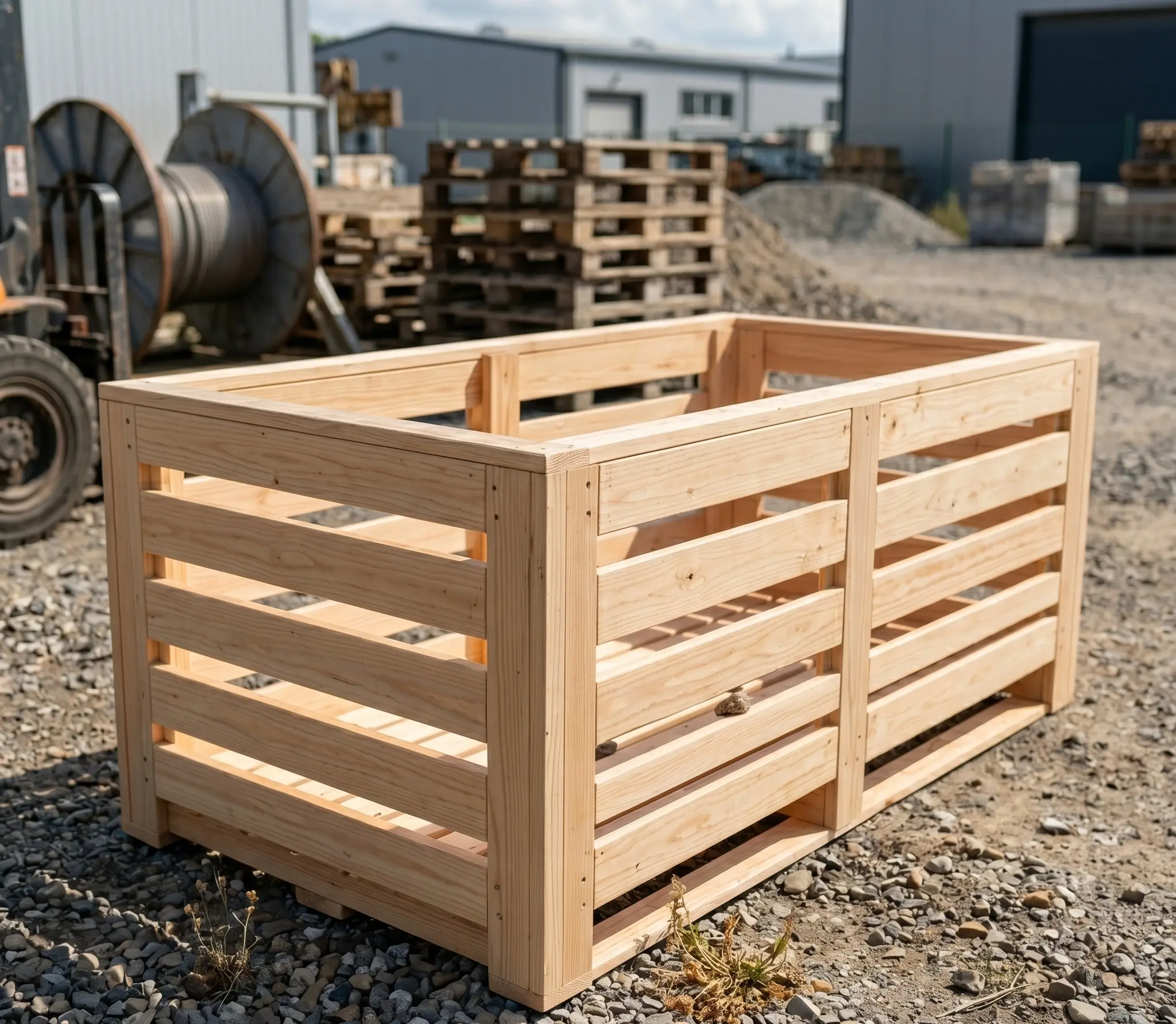 Bins seca cepillada de exportación Olbins Chile